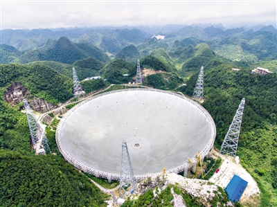 LYC successfully supporting the worlds largest single caliber radio telescope