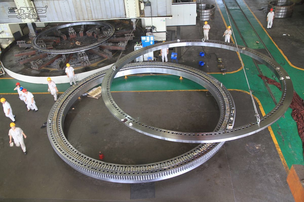10.3-meter-diameter integrated extra large slewing bearing was born in LYC Bearing Corporation